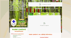 Desktop Screenshot of parklinowy.pl