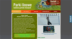Desktop Screenshot of parklinowy.eu