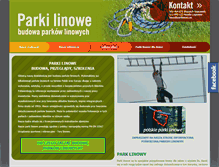 Tablet Screenshot of parklinowy.eu